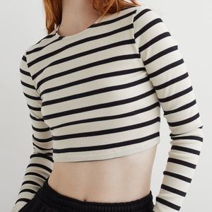 H&M Ribbed Crop Top NWT